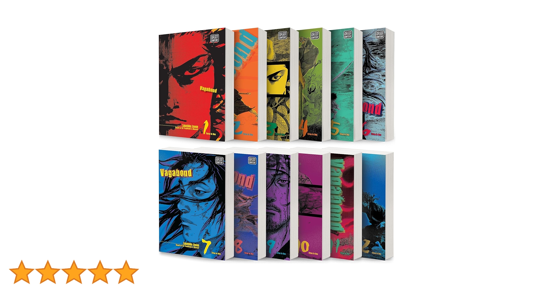 Vagabond (VIZBIG Edition) Complete Collection Manga Set (Vol